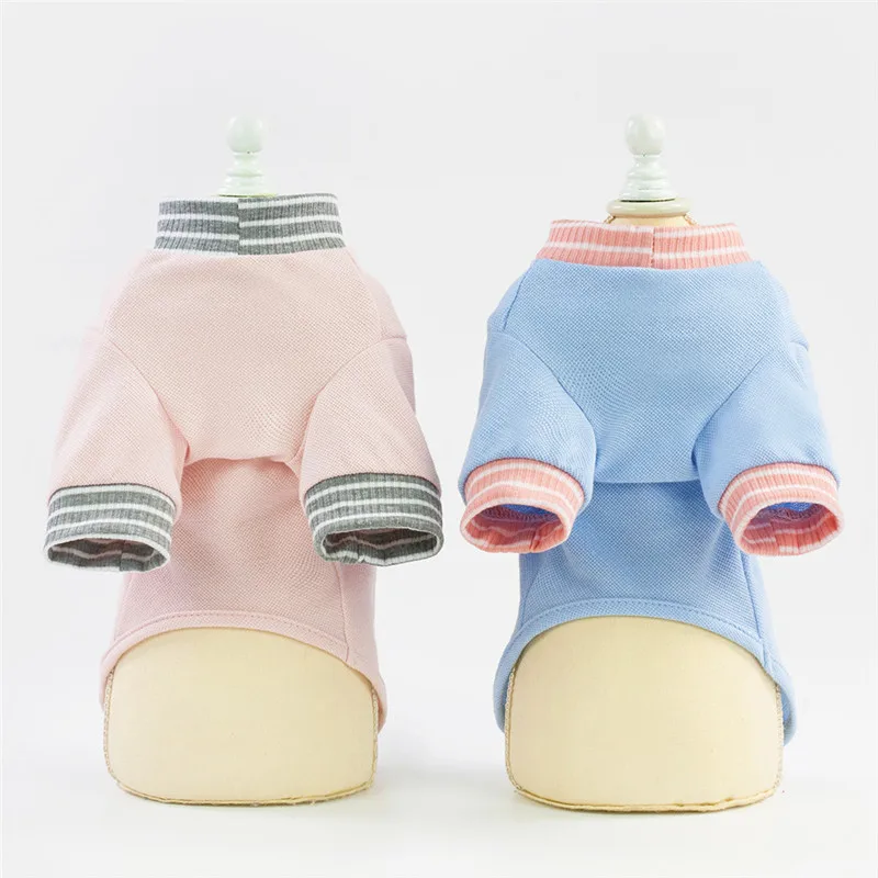 S XXL классическая одежда для собак из 100% хлопка хлопковая толстовка пальто