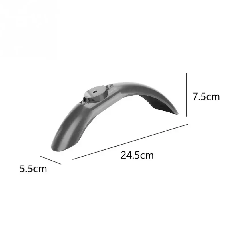 Mudguard Дисплей Аксессуары дождь оболочки Электрический Скутер Части приборной панели крышка универсальный пластик Водонепроницаемый скейтборд для Xiaomi M365 - Цвет: Mudguard