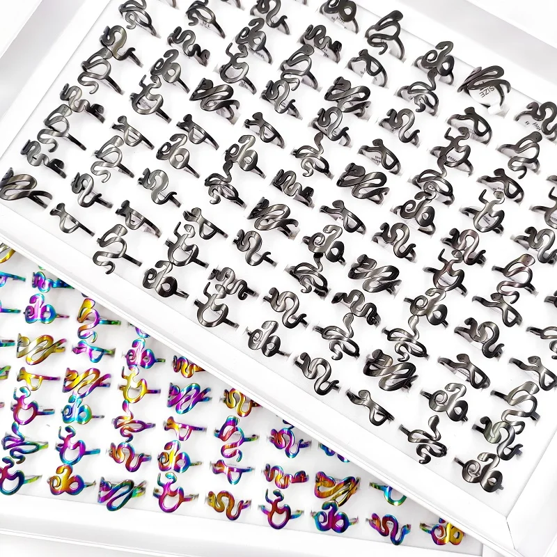 кольца для женщин кольцо женское мужское 2022 тренд Упаковка из 10/20/30 шт. Кольца