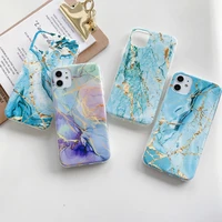 marble texture phone case for iphone 11 pro max xr xs max 6 6s 7 8 plus fashion glossy granite stone cover shell
