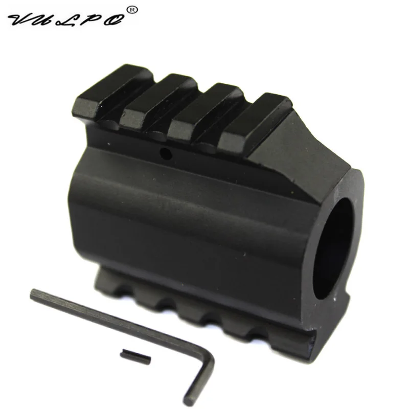 Низкопрофильные направляющие Пикатинни VULPO крепление на корпус газового блока 0