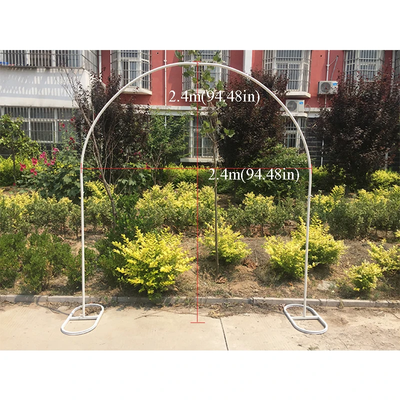 Свадебная АРКА украшение для свадьбы Круглый фон подставка золотая белая