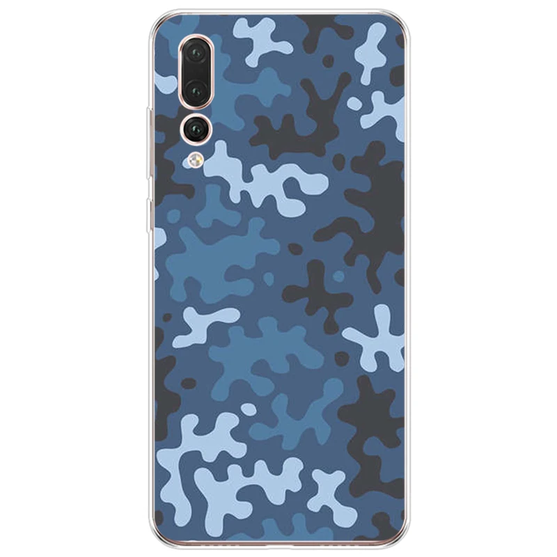 Камуфляжный узор военный армейский Мягкий Силиконовый ТПУ чехол для телефона