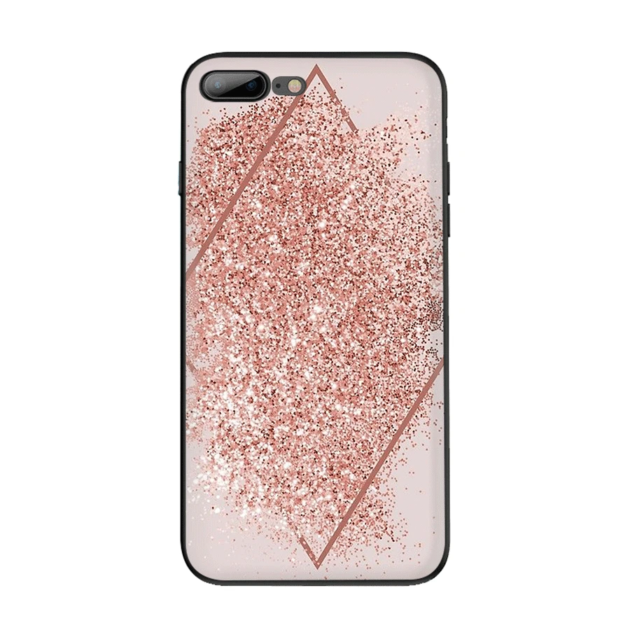 Чехол для мобильного телефона TPU iPhone 11 Pro XR X XS Max 7 8 6 6s Plus 5 5S SE чехол золотой розовый