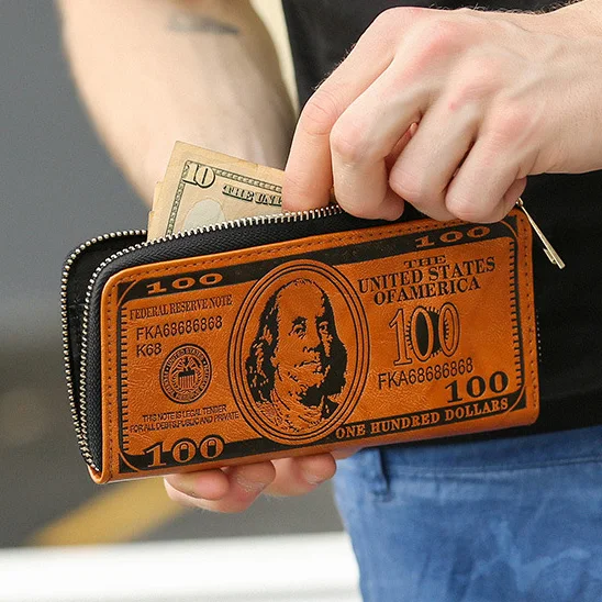 Сумки кошельки женские длинная короткая сумка в долларах кошелек мужские сумки