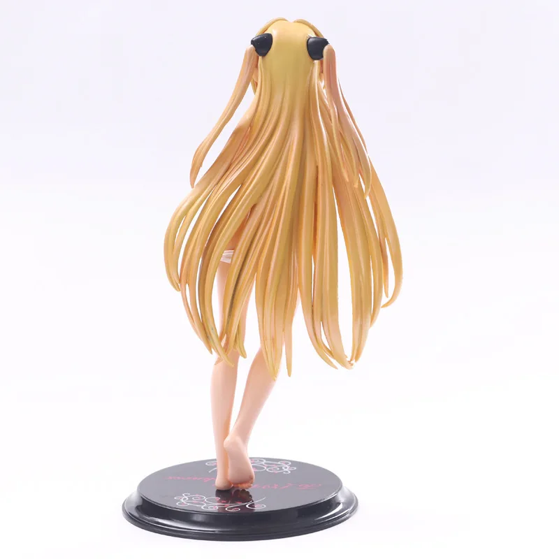 

Alter To Love Ru Golden Darkness Sexy White Swimsuit PVC Action Figure Collectible Model Toys For Christmas T30