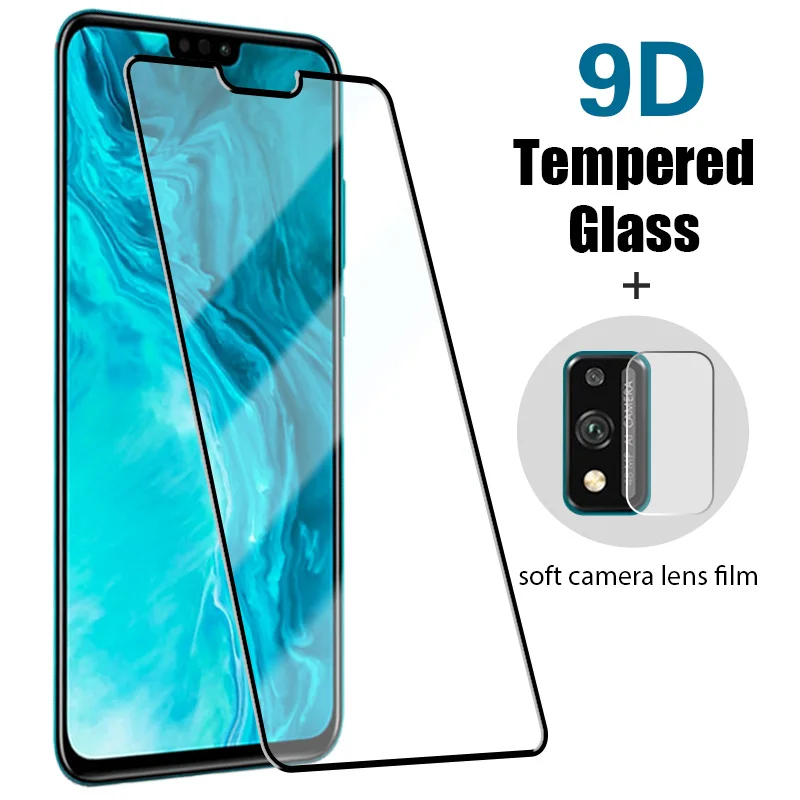 

2IN1 Tempered Glass For Huawei Honor 30 20 10 9 Lite Pro Global screen protector for honor 20i 20e 10i glass Camera film