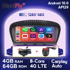 4 + 64G 4G IPS Android 10 автомобильный dvd Радио мультимедийный плеер для BMW 5 серии E60M5M3E61E63E64E90E91E92E93 радио Wifi GPS