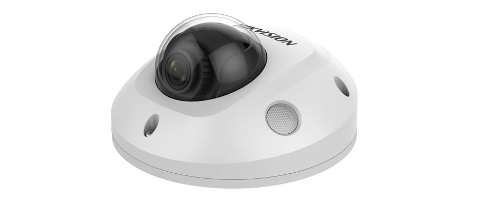 Hikvision камера видеонаблюдения наружная DS-2CD2555FWD-IS 5MP ИК Мини купольная ip-камера Безопасности s POE H.265+ встроенный микро