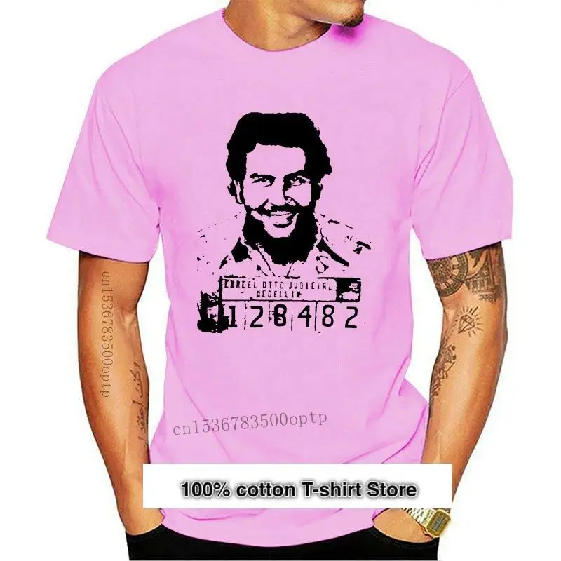 

Camiseta estampada redonda para hombre, camisa informal para adultos, Pablo, señor