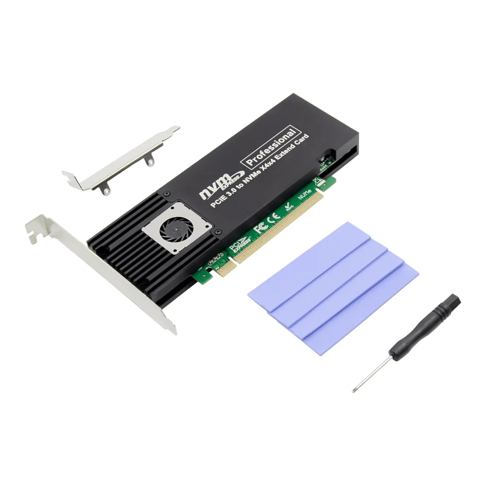 nvme ssd m2 pcie адаптер pci e x16 asm2824 до 4 порта m2 nvme ssd ад