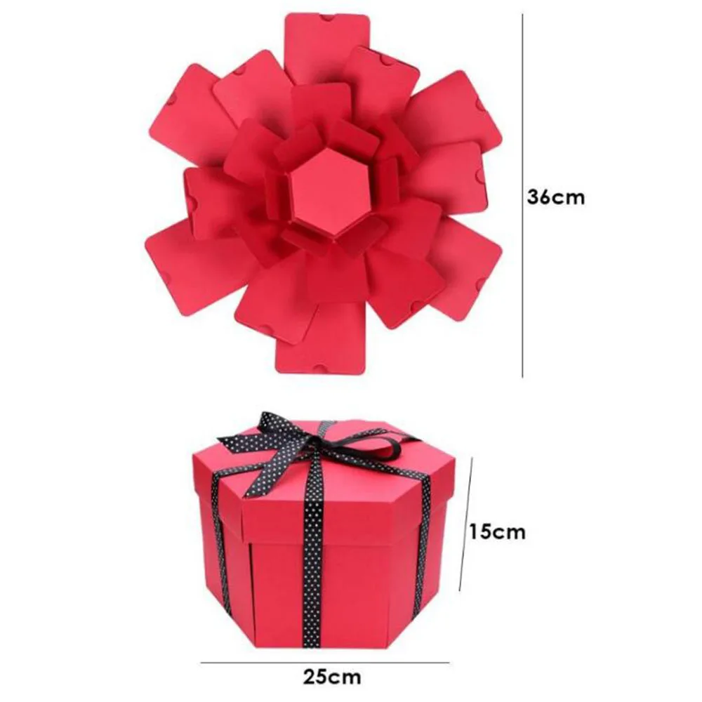 Взрывобезопасная коробка ручной работы с сюрпризом для вечевечерние НКИ любовь