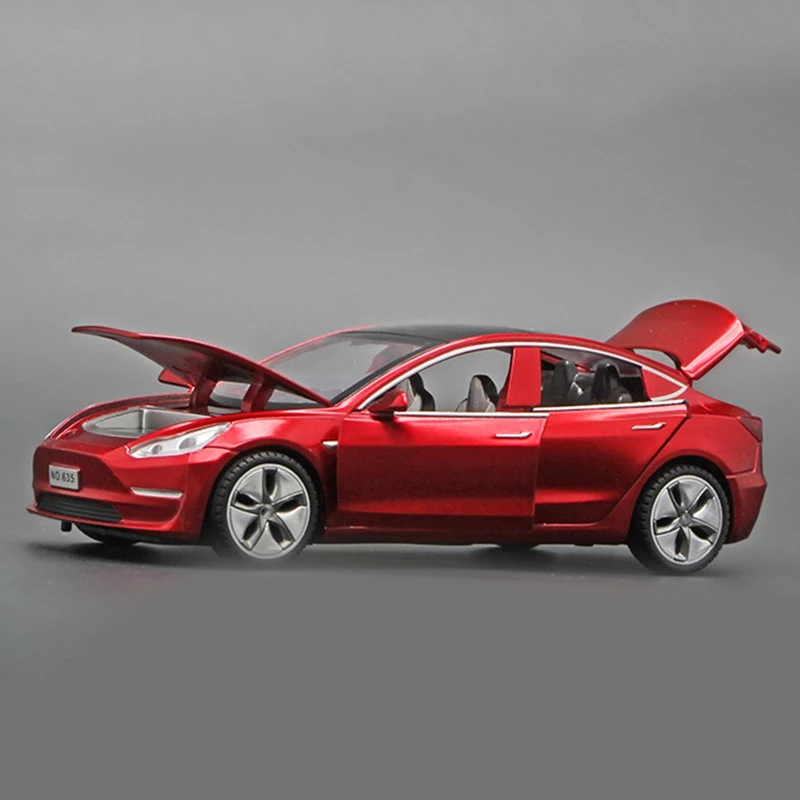 

1:32 Alloy Car Model Sound Light Pull Back Toy Car for Boys Gift Decoration