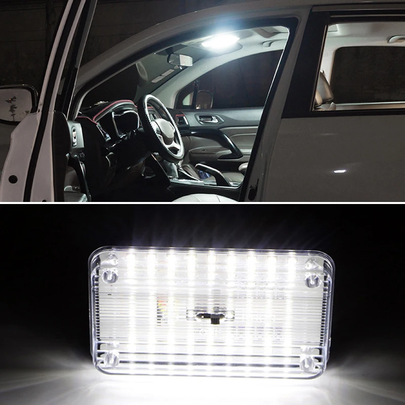 Универсальный автомобильный интерьерный светильник на крышу 12 в 36 светодиодный