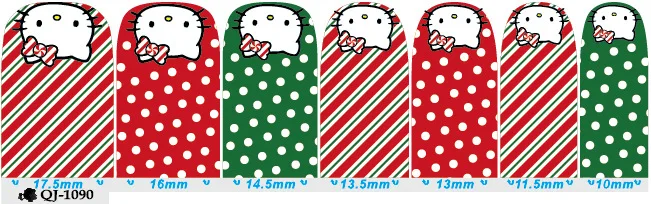 Beautome QJ Kitty DIY дизайнерский полный Чехол для дизайна ногтей Наклейка Дизайн Фольга