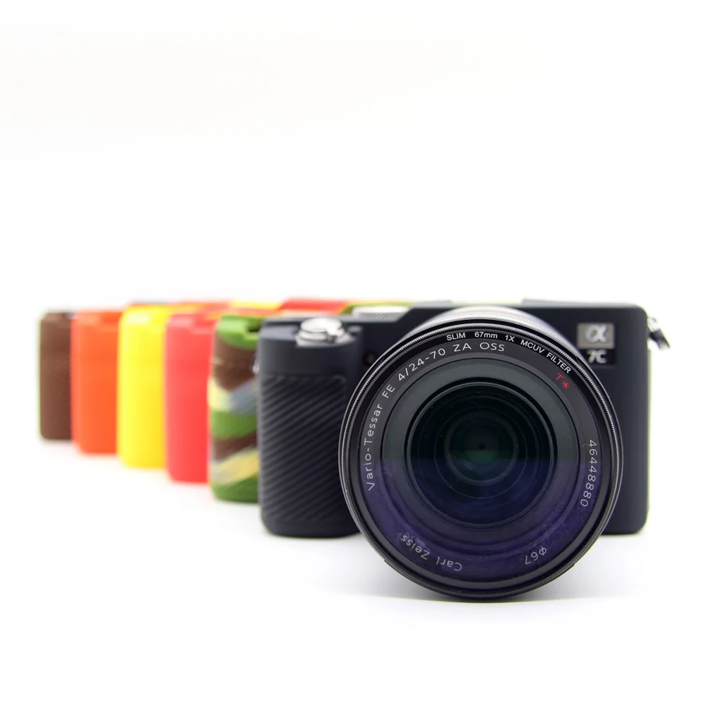 

Nice Soft Camera Video Bag Silicone Case For Sony A7C camera