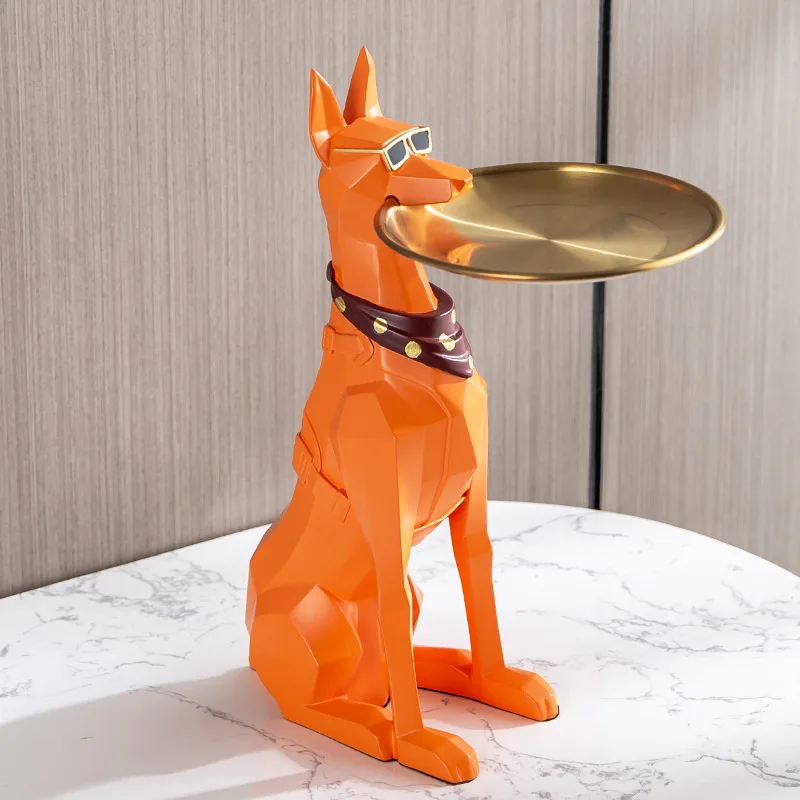 

Домашний декор, статуи собаки из смолы, украшения для гостиной, внутренние фигурки, креативные скульптуры, украшение для мебели, рождественские подарки