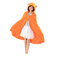 cute anime hamster rabbit plush cloak super soft coral fleece cosplay himouto umaru chan cloak