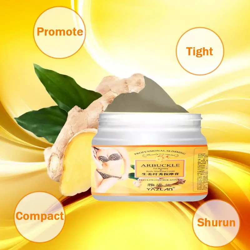 

30ml Ginger Massage Cream Firming The Skin Burning Fat Shaping Beautiful Legs & Losing Weight Massage Cream Firming Cream TSLM1