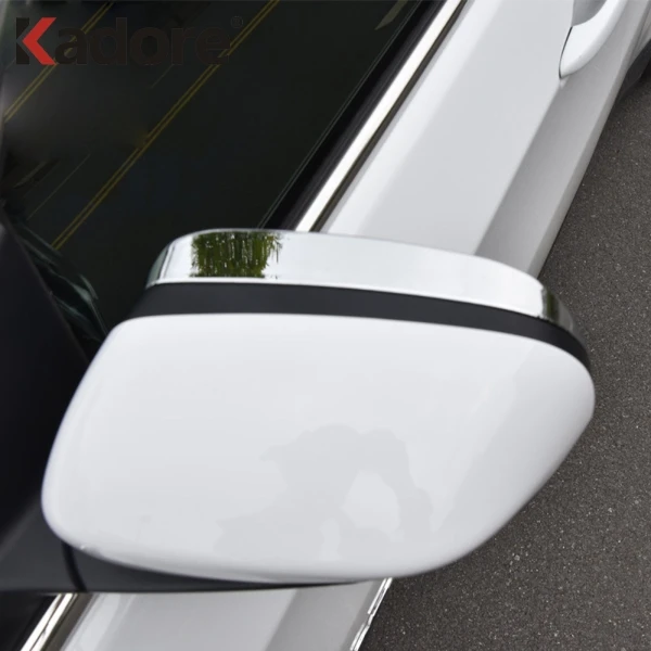 For Jeep Compass 2017 2018 2019 Chrome Car Styling Side Door Mirror Cover Rear View Trim Rain Guard Visor Shade Bezel Frame | Автомобили и