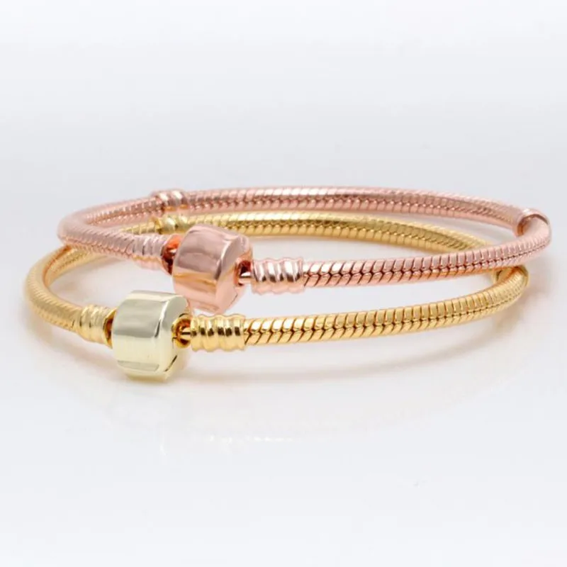 

Новинка 925 серебро Классическая пуговица змея кости сковорода модный браслет подходит для женщин свадебный подарок