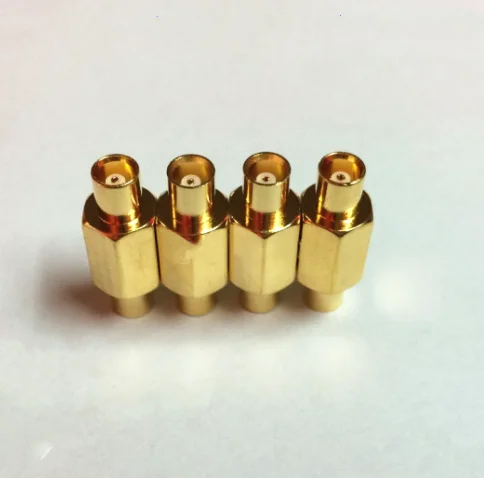 4pcs Adapter MCX Female To MCX Female Jack Double pass Straight RF Coaxial Connectors