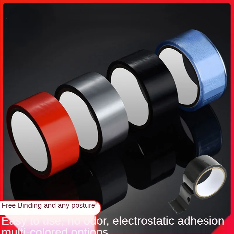 

Электростатическая лента, альтернативные игрушки для запечатывания глаз и рта, наручники, привязанные к связыванию, для пар, интимный проду...