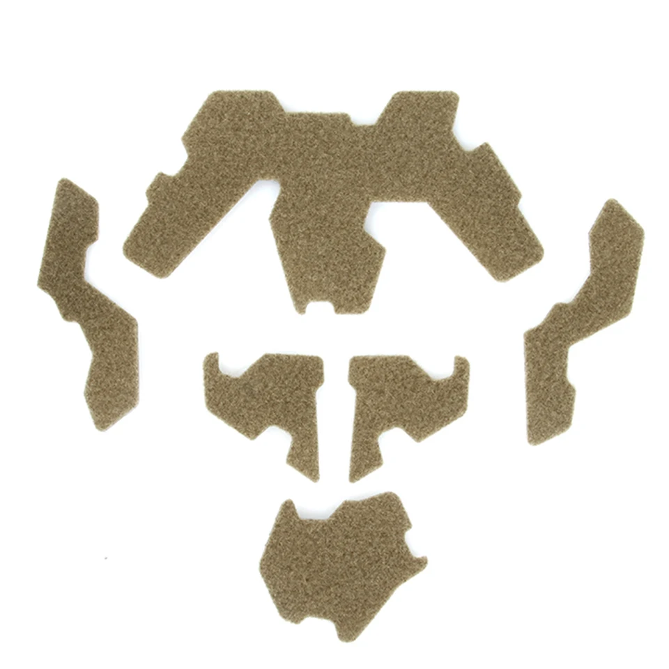 TMC New Fths внешний вид шлема Velcro коричневый/черный TMC3591