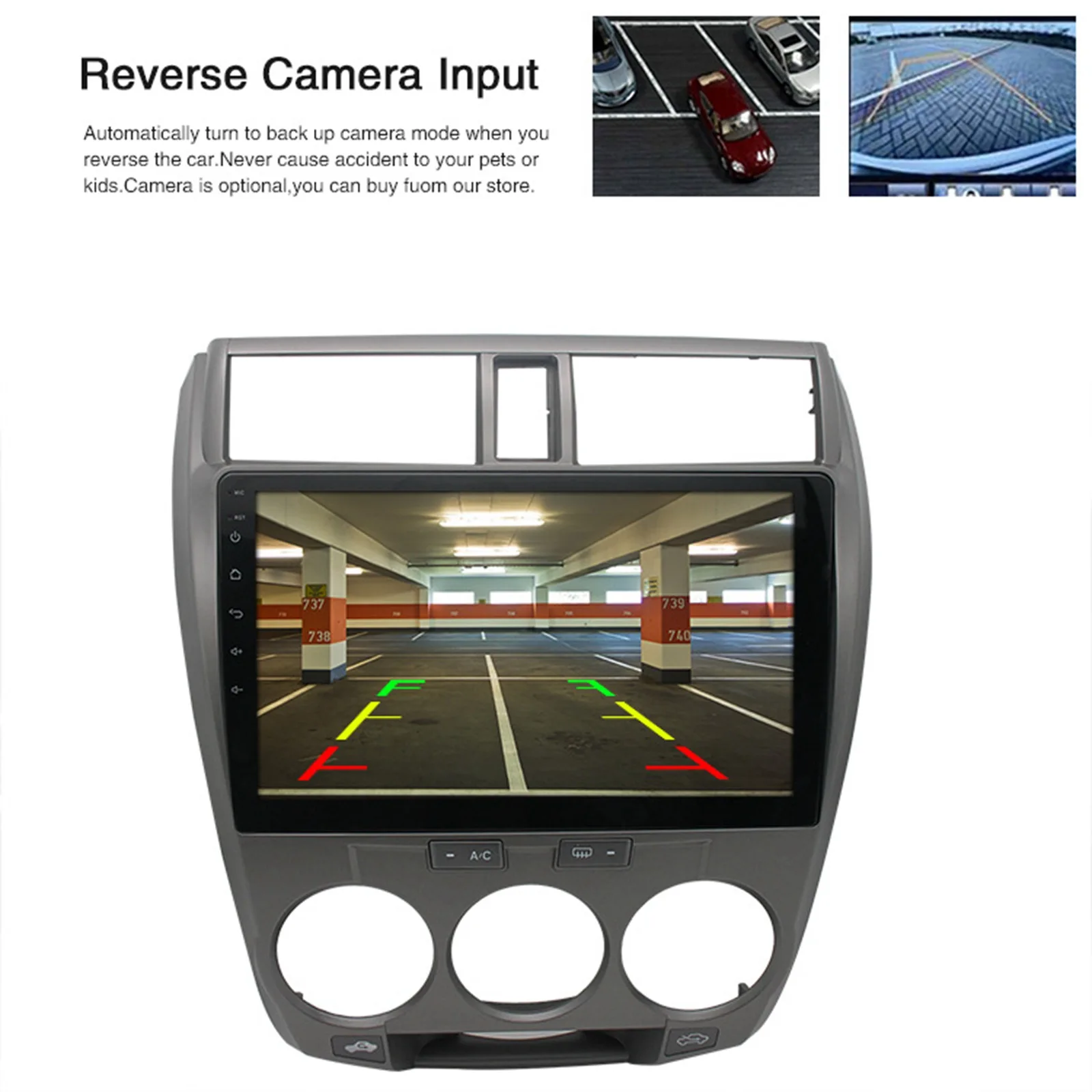 

2 Din 10.1" Android 10.1 Car Multimedia Video Player Car DVD Player Stereo Radio GPS Navigation Wifi for Honda City 2011-2016