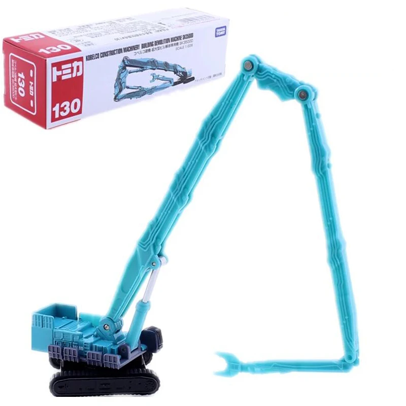 

TOMICA KOBELCO Construction MACHINEry Building Demolition Machine SK3500D 1/228 No.130 Takara Tomy Diecast Hot Pop Car Toy Model