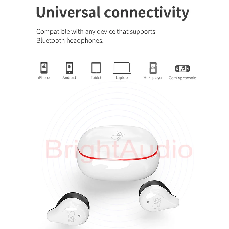 SHANLING MTW100 TWS Bluetooth 5,0 наушники-вкладыши с Knowles BA/Graphene Динамический драйвер AAC/SBC IPX7 водонепроницаемый