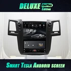 Автомобильный мультимедийный плеер Tesla для Toyota Fortuner AN50 AN60 HILUX Revo Vigo 2008 2014 Android 10