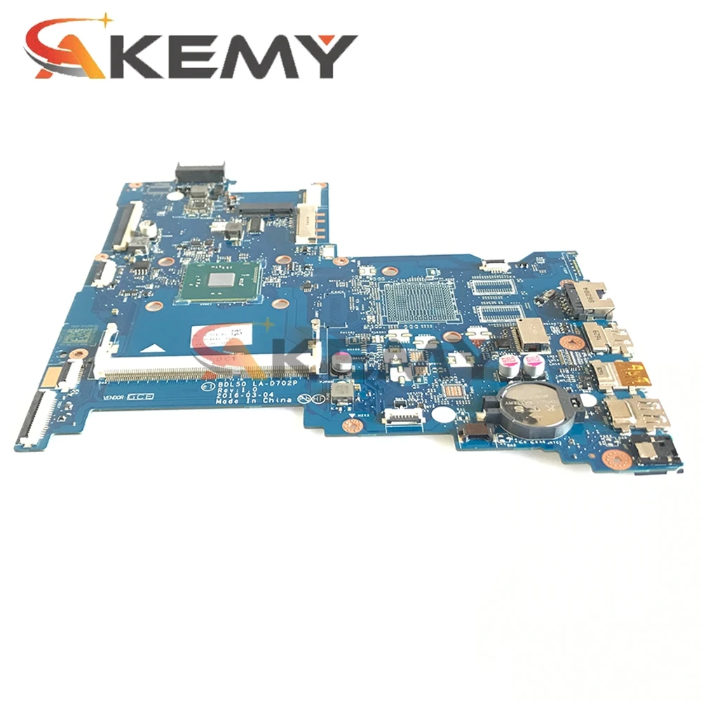 

for HP 250 G5 15-AY BDL50 LA-D702P Laptop Motherboard CPU N3060 DDR3 100% Test Work