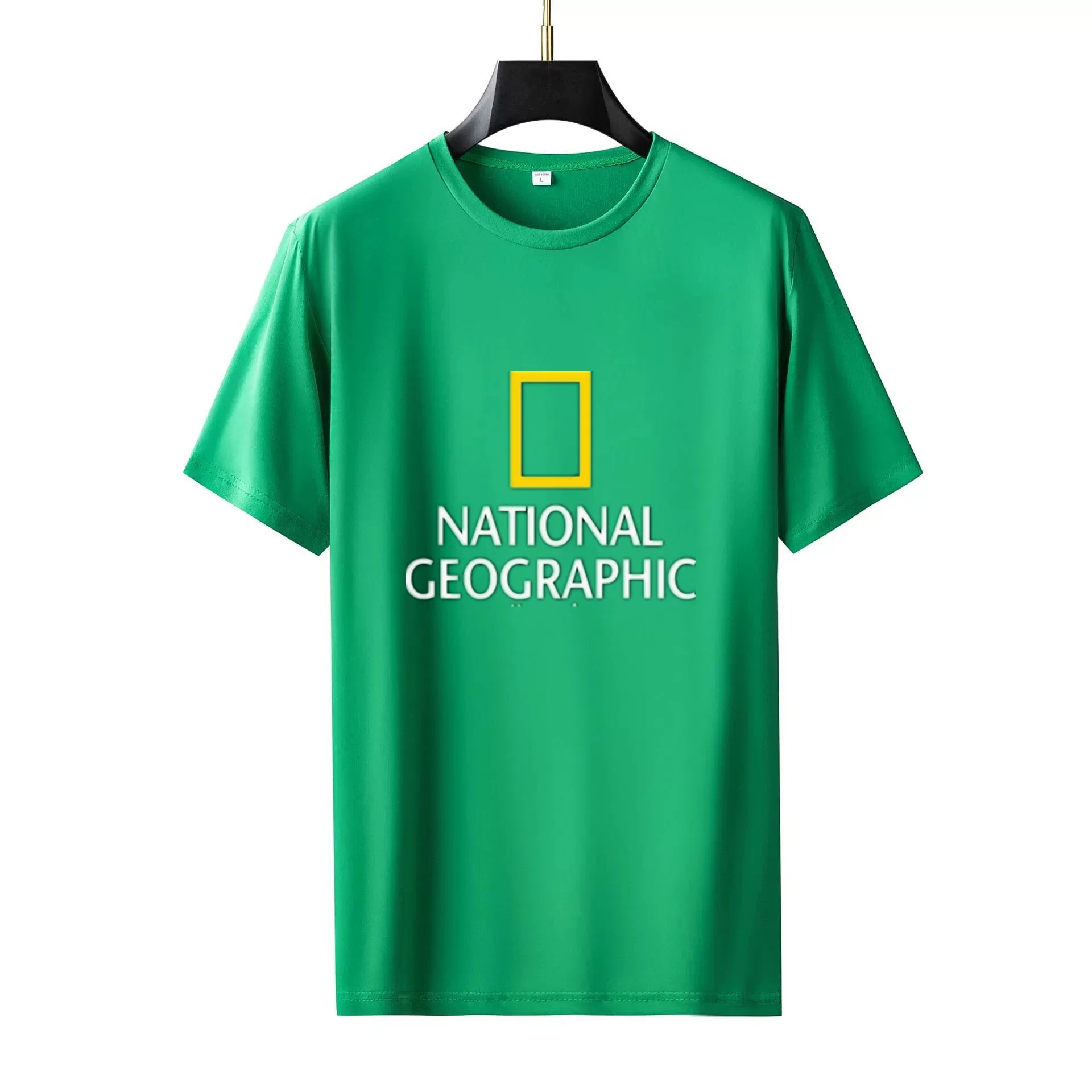 

Spring and autumn all-match fashion simple short-sleeved unisex T-shirt