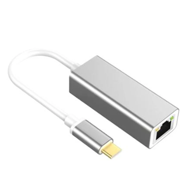 USB C3.0 преобразования RJ45 1000 MB многофункциональная алюминиевая сплав сетевая карта