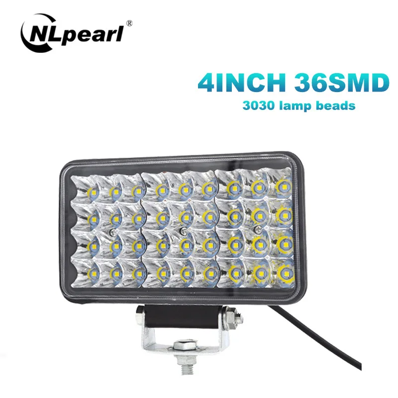 Nlpearl 3 &quot4&quot точечный луч светодиодный рабочий свет для тракторов грузовиков 4х4