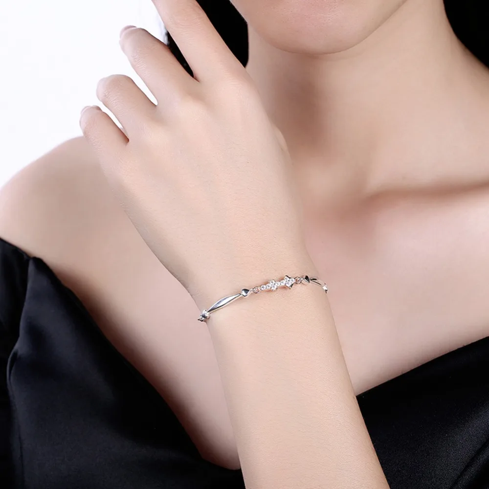 

C1101 18K gold plated bracelet For Wedding Cubic Zircon Stone Pendant bracelet For Women Gift