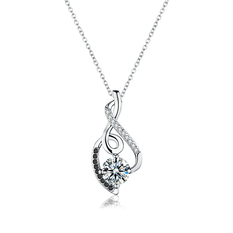 Женское ожерелье из серебра 100% пробы P081|jewelry necklace pendants|jewelry pendantjewelry black |