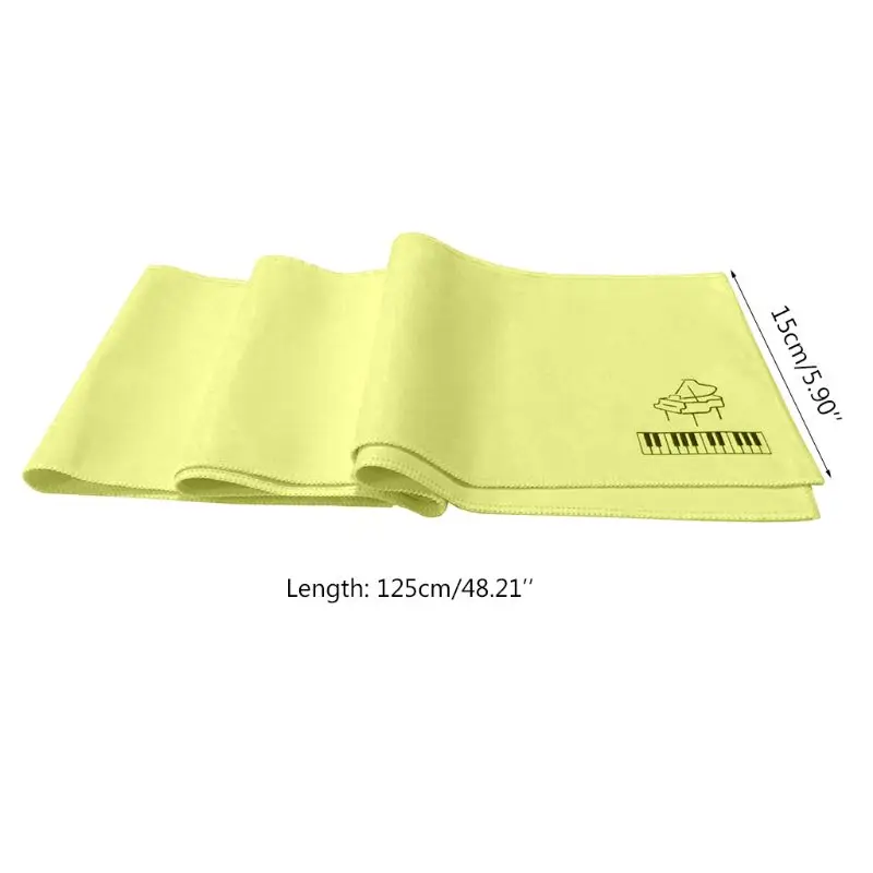 

Flannel Piano Keyboard Anti-Dust Cover Cloth for Any 88 Key Piano Cleaning Care