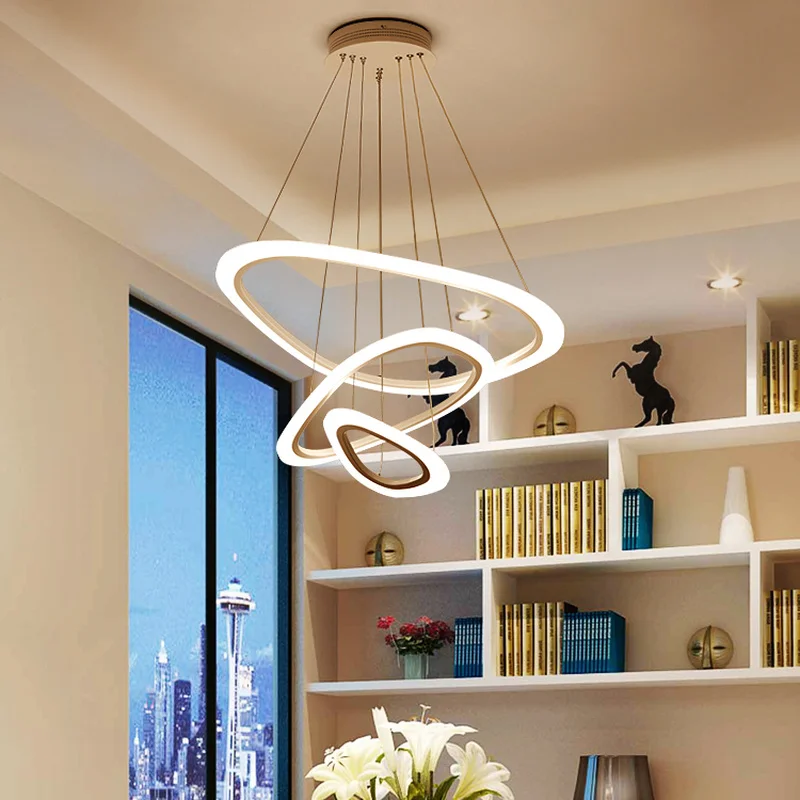 Светодиодный Люстра Лофт освещения nordic подвесной светильник для Дома Деко