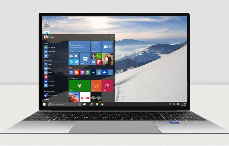 15,6 дюймовый ноутбук Intel Core 7Gen i7 8 Гб ОЗУ 512 ГБ SSD Windows 10 металлический ноутбук 2,4G/5G двухдиапазонный игровой ноутбук с Wi-Fi HDMI USB