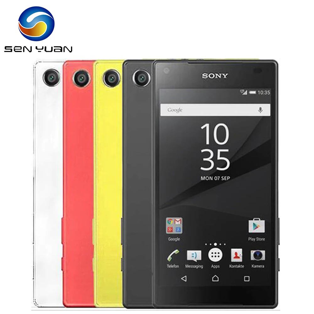 Оригинальный мобильный телефон Sony Xperia Z5 Compact SO 02H 4G японская версия