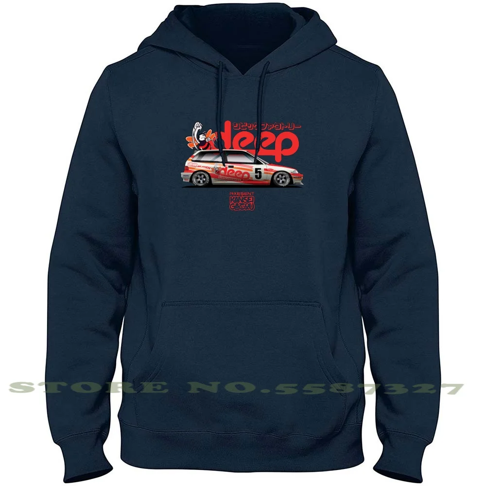 

Deep Civic Long Sleeve Hoodie Sweatshirt Kanjo Kanjozoku Jdm Japan Stance Racing Loop No Good Racing Axesent Kansei Gazou Civic
