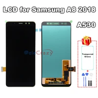 premium tft for samsung galaxy a8 2018 a530 a530f a530ds a530n lcd display with touch screen assembly replacement aaa 100%ef%bc%85 test