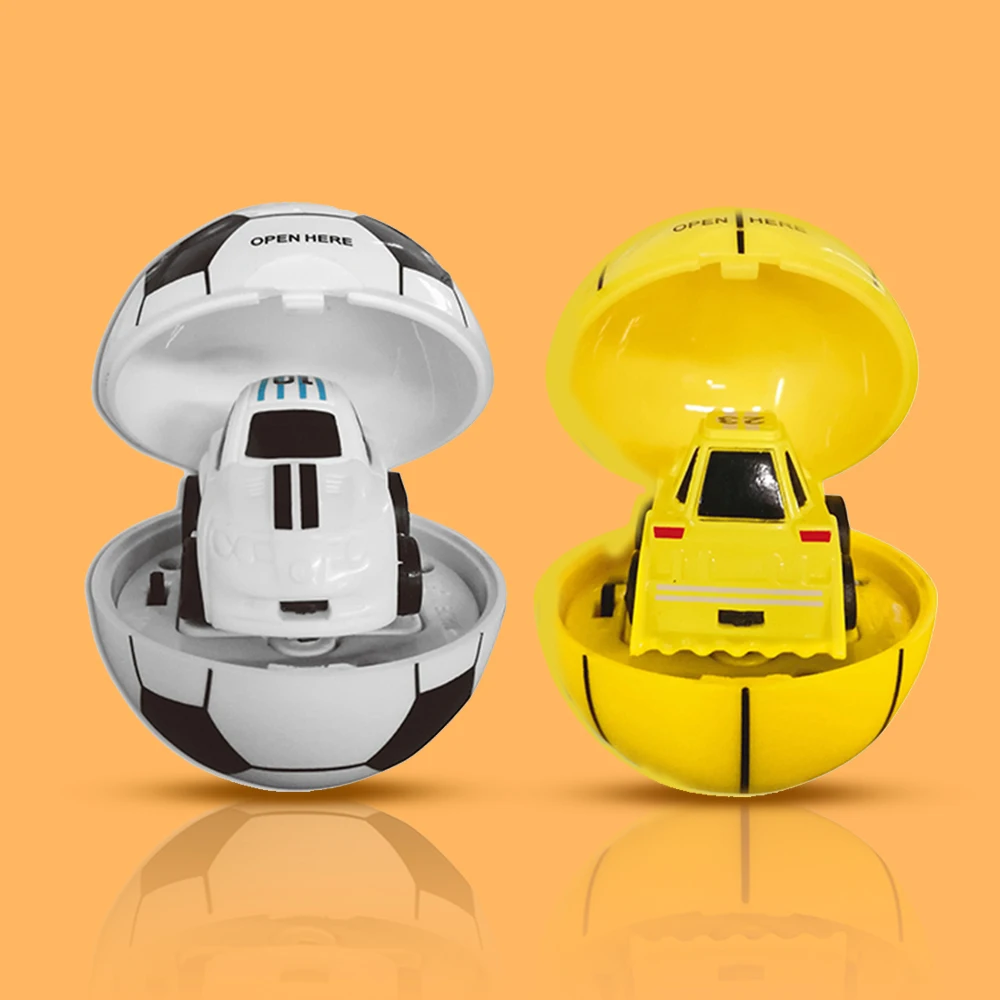 Мини RC автомобиль дистанционного управления микро гонки в форме мяча коробка