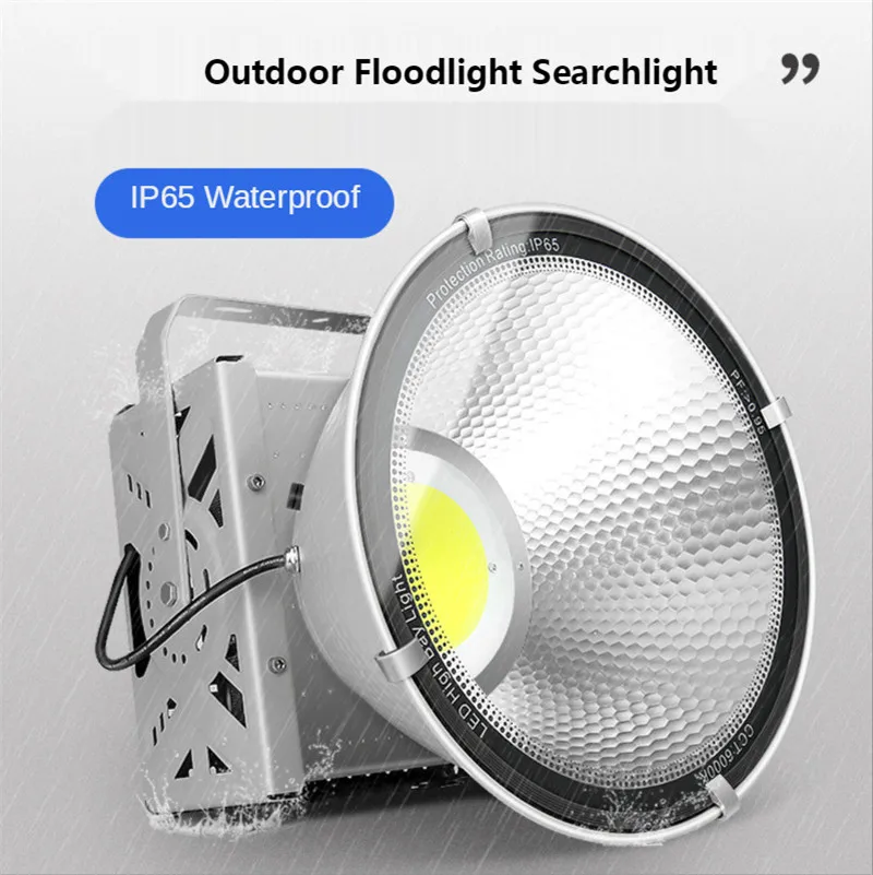 

Outdoor Lighting Floodlight Led Spotlight Engineering Searchlight High-power High Bay Light Aluminum AC110-265V Lamp 800W 1000W