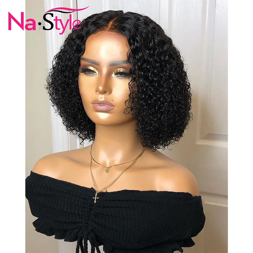 360 парик с фронтальной шнуровкой для черных женщин натуральный черный короткий