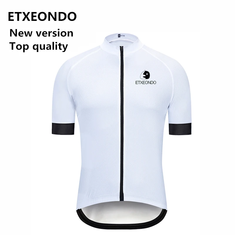 Новая версия! Etxeondo Велоспорт Джерси мужская команда короткий рукав рубашки