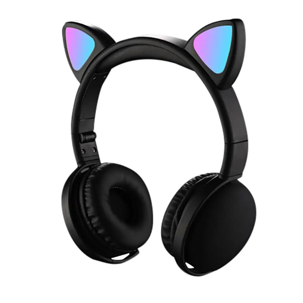 Bluetooth наушники складные со светодиодной подсветкой и поддержкой Mp3|Наушники