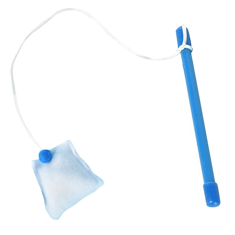 Интерактивная палочка для кошек забавная пластиковая Дразнилка котенки с